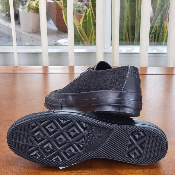 Converse X JW Anderson CTAS 70 VTG Ballet UT Ox Black 160802C Black/Glitter NWB - Picture 6 of 14